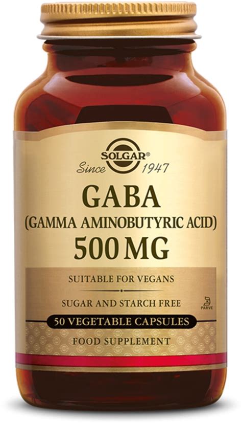 Solgar GABA 500 mg 50 capsules | Solgar | Merken