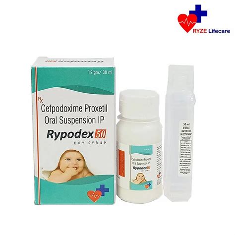 Rypodex Oral Suspension Cefpodoxime Mg Dry Syrup For Clinical At