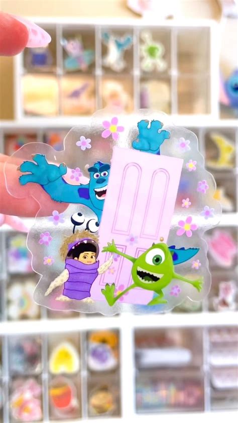 Disney Stickers Disney Scrapbook Disney Stationery Monsters Inc