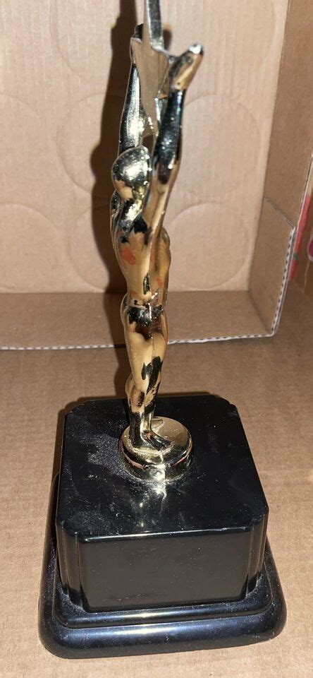 Gold Star Achievement Award Heavy Trophy Metal Topper Ebay