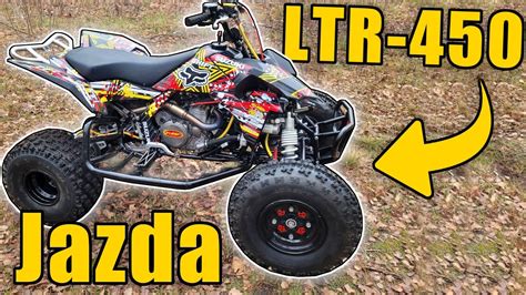 SPRAWDZAM V MAX LTR 450 JAZDA TESTOWA QUADEM YouTube