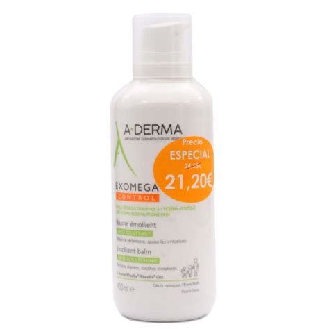 A Derma Exomega Bálsamo Emoliente 400ml FarmaSoler