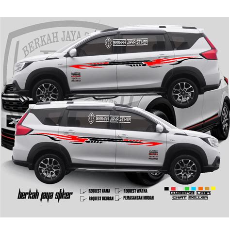 Jual Stiker Ertiga Xl Sticker Cutting Tribal Mobil Suzuki Xl Shopee