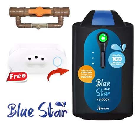 Gerador De Ozônio Blue Star 1000 C venturi Piscina Sem Cloro Frete grátis