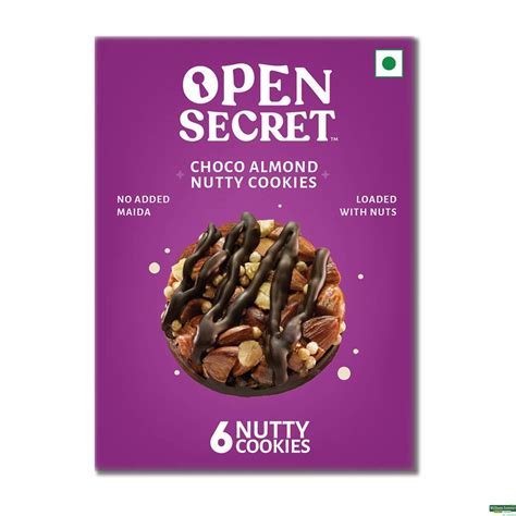 Buy Open Secret Assorted Nutty Cookies Box, 75 g Online at Best Price