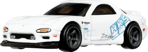 Mattel Hot Wheels Premium Rychle a zběsile MAZDA RX 7 FD Legenio Specialista na stavebnice