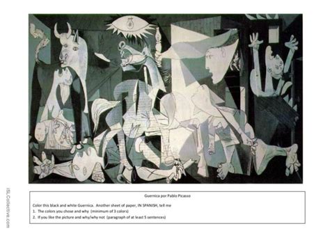 Guernica English Esl Worksheets Pdf And Doc