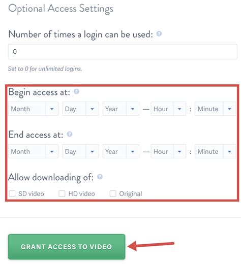 How to Grant Login Access to a Video | Video Hosting and Live Streaming ...