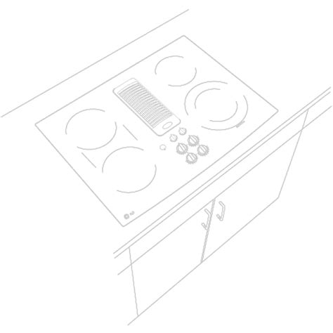 Ge Profile™ Series 30 Downdraft Electric Cooktop Pp989dnbb Ge