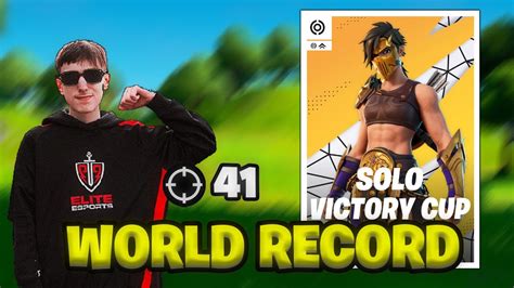 PETERBOT 41 KILLS WIN SOLO CASH CUP FINALS WORLD RECORD YouTube