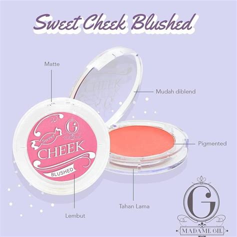 Jual Blush On Madame Gie Madame Gie Sweet Cheek Blushed Shopee