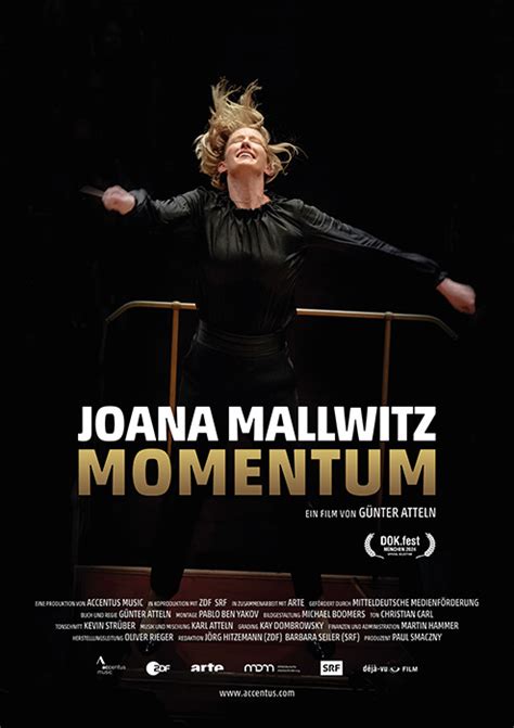 Filmplakat Joana Mallwitz Momentum Filmposter Archiv