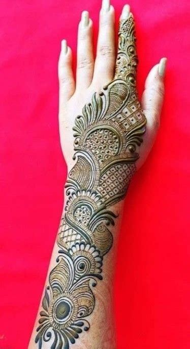 100 New Stylish Arabic Mehndi Designs For Back Hand Finetoshine