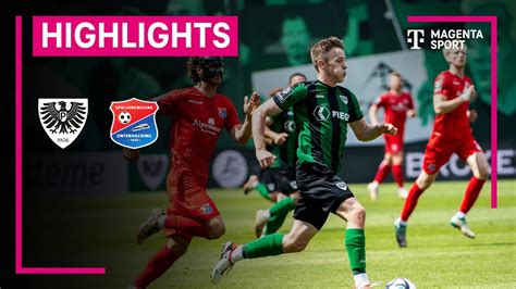 SC Preußen Münster SpVgg Unterhaching Highlights 3 Liga MAGENTA