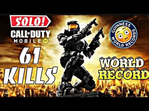 Kills In Battle Royale New World Record Codm Youtube