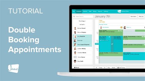 Tutorial Double Booking Appointments Youtube