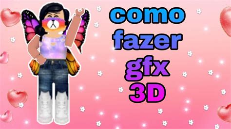 Como Fazer Gfx 3D Pelo Celular YouTube