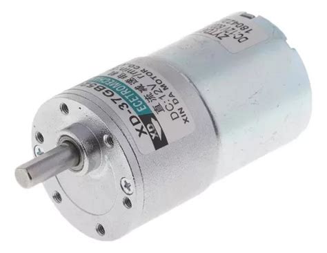 Motor Dc 12v Mini Motor Elétrico Motor Dc Engrenagem 50rpm