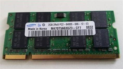 2gb Ddr Samsung 2rx8 Pc2 6400s 666 12 E3 Kaufen Auf Ricardo