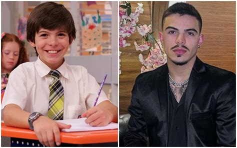 Veja O Antes E Depois De Guilherme Seta O Davi De Carrossel