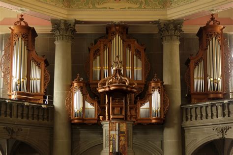 Orgel Kirchenorgel Der Heiliggeistkirche Bern Kirche Flickr