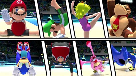 Mario And Sonic At The Olympic Games Tokyo Gymnastics All