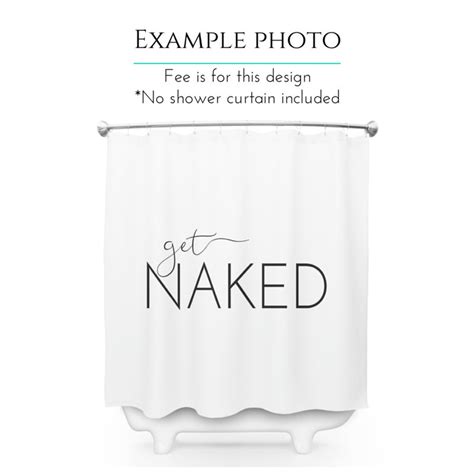Get Naked Poster Printable Bathroom Print 16x20 Large Etsy