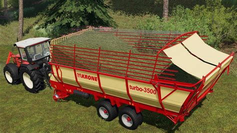 Old Forage Wagons Tandem V 1 0 FS19 Mod FS19 Net