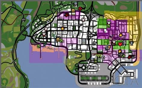 Gangterritories Gta San Andreas Wikigta The Complete Grand Theft