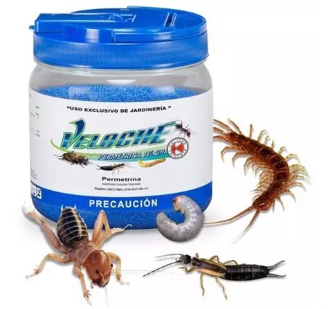 Veloche Kg Insecticida Jardin Pasto Hormigas Grillos Milpi S Cienpies