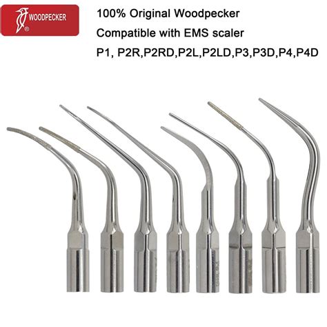 100 Woodpecker Dte Dental Ultrasonic Scaler Tips Endo Perio Satelec