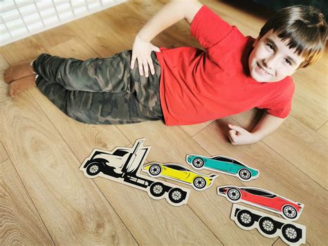 3x Grafika samochodów wyścigowych do półki na Hot wheels 1 64 W deche pl