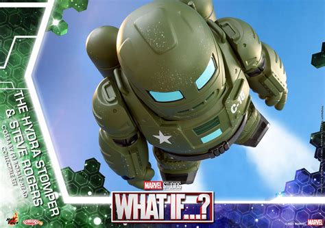 Hydra Stomper Steve Rogers Figurines What If Cosbaby Hot Toys 10 Cm Kingdom Figurine