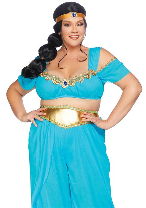 Plus Size Sexy Desert Princess Costume For Women 5999