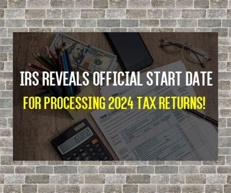 Irs Opening Day Set For The 2024 Tax Season ⋆ Wheres My Refund Tax