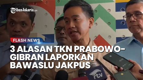 Pertimbangan Tkn Prabowo Gibran Bakal Laporkan Jajaran Bawaslu Jakpus