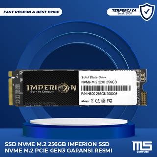 Ssd Nvme M Gb Imperion Ssd Nvme M Pcie Gen Official Warranty