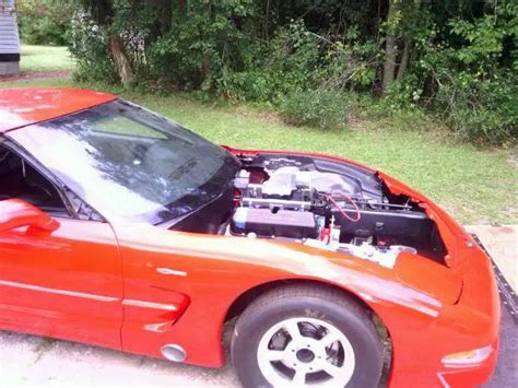 2001 Corvette Z06 with a supercharged Ford V8 04 – Engine Swap Depot