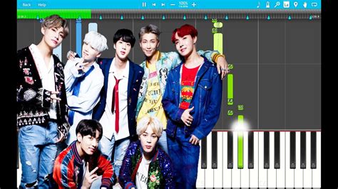 Bts 방탄소년단 Idol Piano Tutorial Easy Piano Cover Youtube