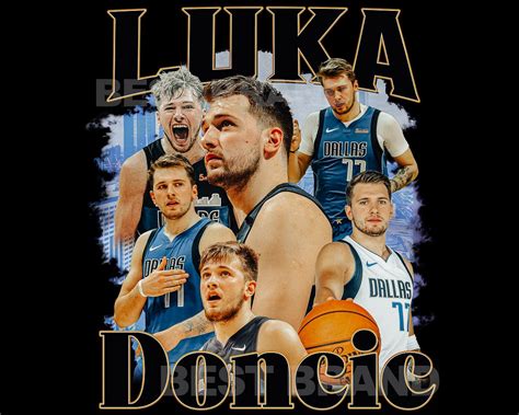 Luka Doncic T Shirt Design Png Poster Png Printable Bootleg