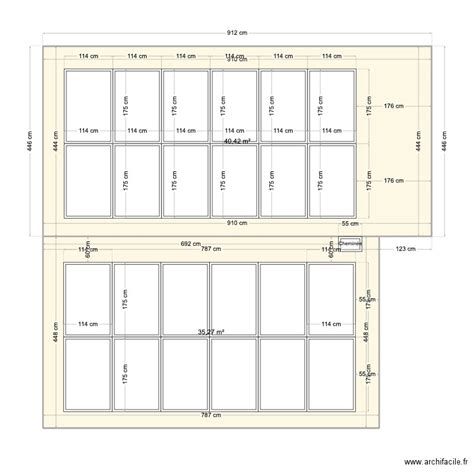 PhotoVolta Plan 2 pièces 76 m2 dessiné par wilfridB