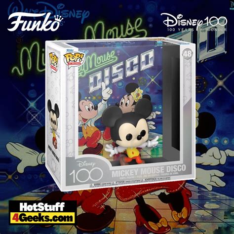 2023 NEW Disney 100 Mickey Mouse Disco Funko Pop Album