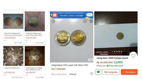 Tak Mahal Ternyata Hanya Rp Harga Koin Rp Kelapa Sawit Ini