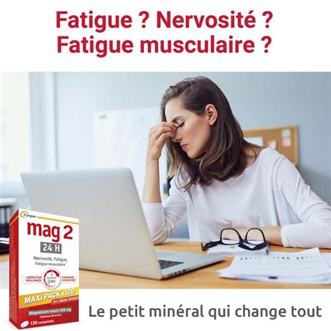 Mag H Magn Sium Marin Et Vit B Et B Fatigue Et Nervosit