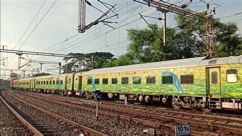 VSKP SC DURONTO S F EXPRESS SHUNTING COACH CARE DEPO YARD