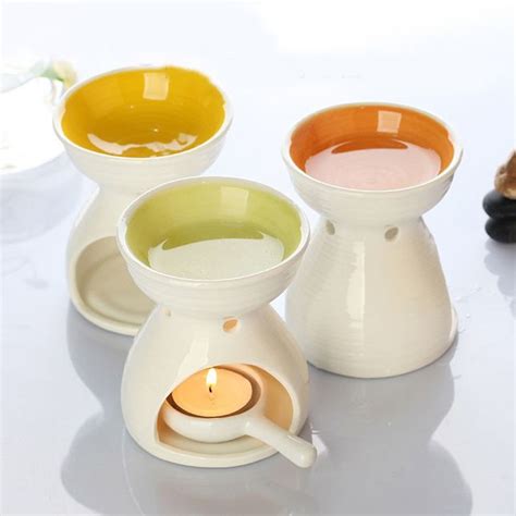 Dia 85 Height 11cm Color Ceramic Fragrance Oil Burner Essential Oil