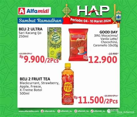 Katalog Promo Alfamidi Hemat Satu Pekan Maret Spesial Sambut