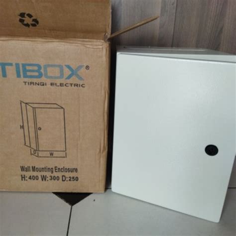 Jual Box Panel Listrik Besi IP66 Tibox 300 W X400 H X250 D Jakarta