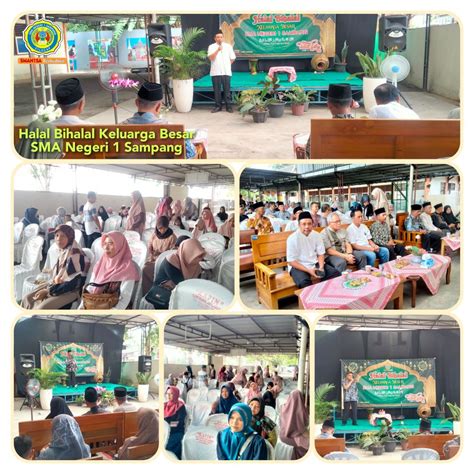 Halal Bihalal Keluarga Besar Sma Negeri 1 Sampang Sma N 1 Sampang