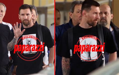 El Look De Messi Con El Que Lleg A La Argentina Para Jugar Con La